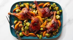 Braised Chile-Marmalade Duck Legs With Brussels Sprouts – Epicurious