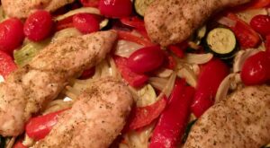 Low Calorie Sheet Pan Chicken and Vegetables – Simple Nourished Living