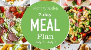 Free 7 Day Healthy Meal Plan (July 3-9) – Skinnytaste