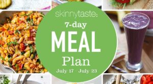 Free 7 Day Healthy Meal Plan (July 17-23) – Skinnytaste