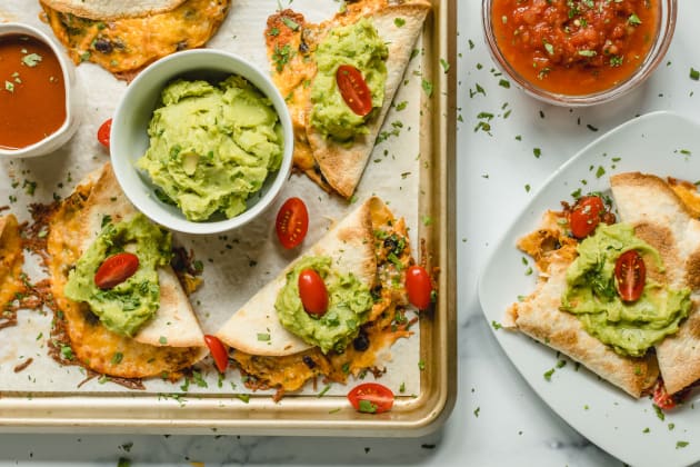 Crispy Chicken Sheet Pan Tacos Recipe Photo – Food Fanatic