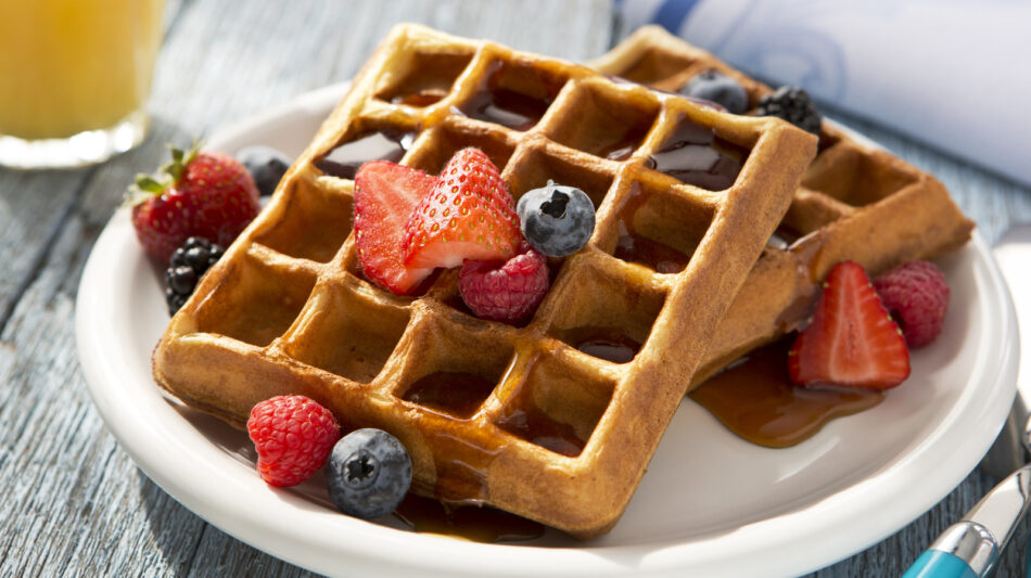 The Secret To The Fluffiest Waffles Is A Little Sour Cream – Daily Meal