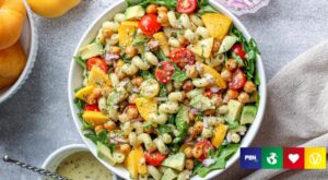This Vegan Peach Pasta Salad Recipe Marries Sweet With Savory – Plant Based News
