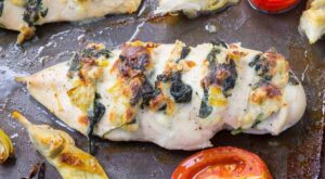 Hasselback Chicken Sheet Pan Dinner (with spinach and artichokes) – Rachel Cooks