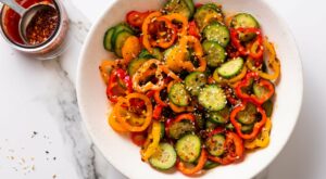 Viral Cucumber and Pepper Salad Recipe – Taste of Home