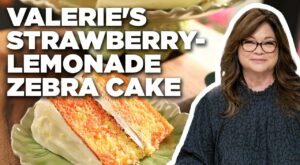 Valerie Bertinelli’s Strawberry-Lemonade Crazy Zebra Cake | Valerie’s Home Cooking | Food Network | Flipboard