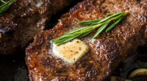 Pan Seared Steak Recipe (Steakhouse Quality!) – NatashasKitchen.com | Steak recipes pan seared, Seared steak recipe, Pan seared steak