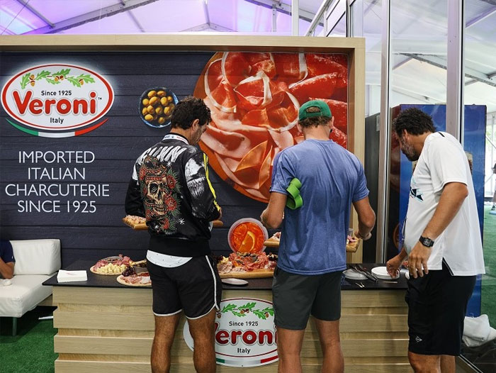 Veroni Makes an Encore: Returns as the Official Charcuterie Sponsor For the Mubadala Citi DC Open and Western & Southern Open – Perishable News