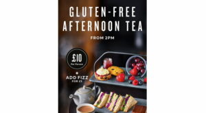 Gluten free afternoon tea on the menu at M&S Cafés