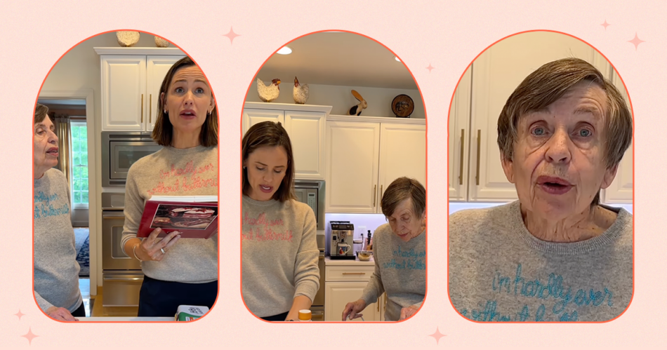 Jennifer Garner Shares Her Mom’s Favorite Peach Chiffon Pie Recipe in a Sweet “Pretend Cooking Show” Video