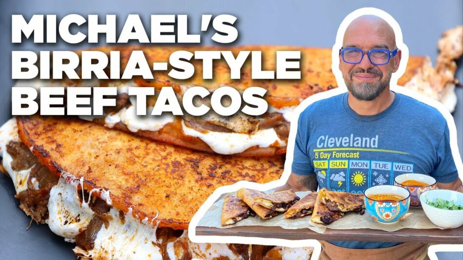 Michael Symon’s Birria-Style Beef Tacos | Symon Dinner’s Cooking Out | Food Network | Flipboard