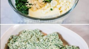 SO GOOD! How to Make Spinach and Feta Chicken | Easy chicken recipes, Family meals, Recipes