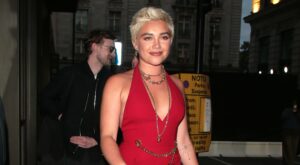 Florence Pugh Jokes She Has a Celebrity Twin Thanks to Her Spiky Blond Hair