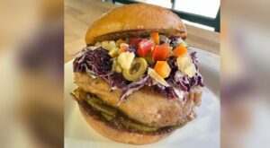 Jeff Mauro Updates Pork Sandwich He Made on Show 12 Yrs Ago | When Jeff Mauro first came on the show 12 years ago, he made a mouthwatering pork chop sandwich and for his last visit, he thought it’d be fun to share a… | By Rachael Ray Show | Facebook