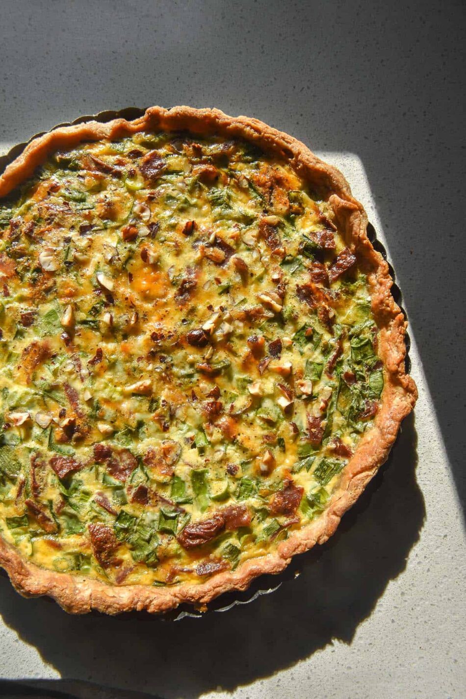 Gluten free quiche without xanthan gum – George Eats