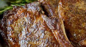 Rib Eye Steak with Garlic Butter | Ribeye steak, Beef recipes, Rib eye recipes