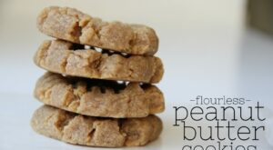 Flourless Peanut Butter Cookies – Mix & Match Mama