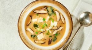 This 20-minute miso soup is an easy way into cooking with tofu