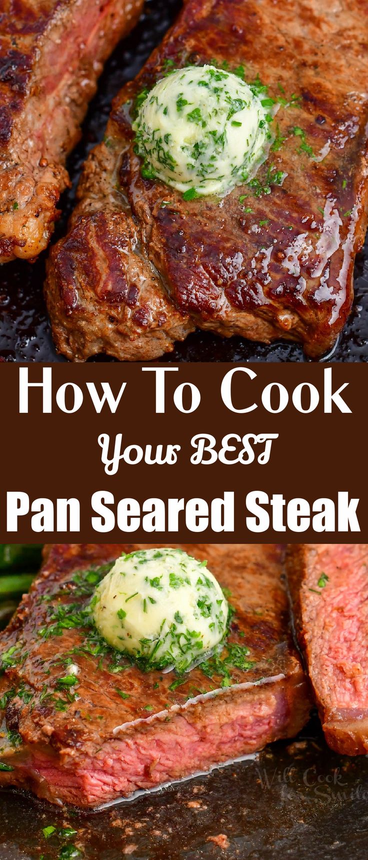 Pan Seared Steaks Recipe | Seared steak recipe, Steak recipes pan seared, Grilled steak recipes