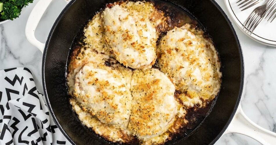 Longhorn Parmesan Crusted Chicken