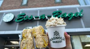 Magnolia Bakery and Ess-a-Bagel Pair Up to Make A Banana Pudding Bagel