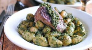 Steak with Pesto Gnocchi | Recipe | Beef recipes, Easy beef and broccoli, Gnocchi