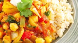 Vegan and Gluten-Free Chickpea and Potato Curry Story