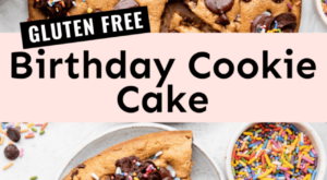 Gluten Free Birthday Cookie Cake – Erin Lives Whole