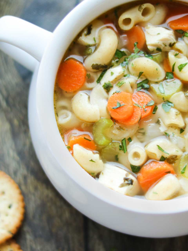 Delicious Chicken Noodle Soup Recipe Story – Two Healthy Kitchens