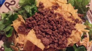Circle L’s Chuck Wagon-Easy Beef Taco Salad