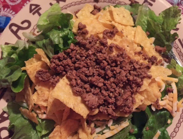 Circle L’s Chuck Wagon-Easy Beef Taco Salad