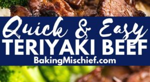 Quick Beef Teriyaki in 2023 | Teriyaki recipe, Beef recipes easy, Steak teriyaki recipes