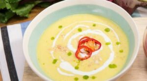 Sweet Corn Summer Gazpacho | Recipe | Food network recipes, Food, Gazpacho