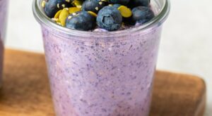Blueberry Overnight Oatmeal | Vegan + Gluten-Free – From My Bowl