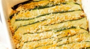 Delicious Baked Zucchini Slices: A Perfect Healthy Side Dish – Simple Italian Cooking