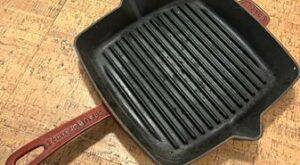 Staub Enameled Cast Iron Grill Pan – household items – by owner -…