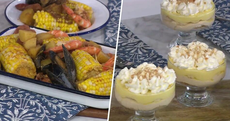 2 recipes to celebrate summer: Seafood boil, banana pudding