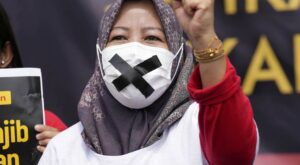 Indonesian protesters begin hunger strike as bill to protect domestic workers stalls in parliament