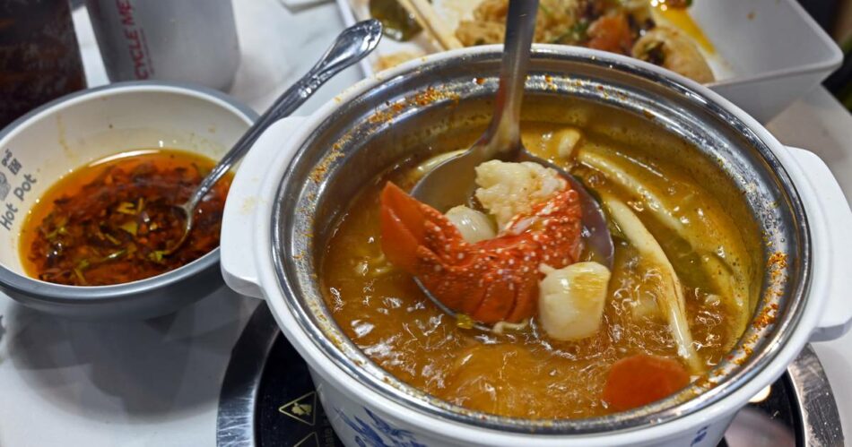 Endless combinations at build-your-own Huo Guo hot pot restaurant in Bel Air
