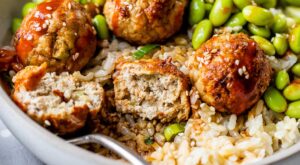 Air Fryer Asian Turkey Meatballs