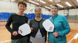 IN PICTURES: Over-60s enjoy pickleball and carpet bowls fun