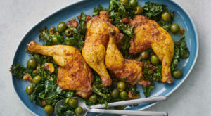 Sheet-Pan Roast Chicken With Tangy Greens Recipe