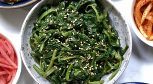 Korean Spinach Side Dish