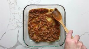 Easy Beef and Three Cheese Lasagna