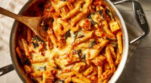 You’ll Make This Cheesy Chicken Pasta Bake on Repeat