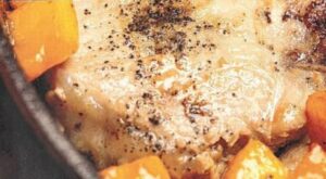 How to Make Skillet Pork Chops with Peaches
