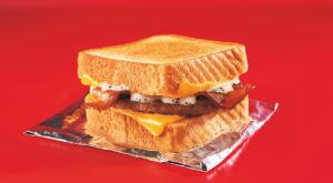 Sonic Drive-In’s new flavor of grilled cheese burger includes bacon and ranch