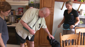 Pittsburgh-area man who is deaf and blind receives service dog