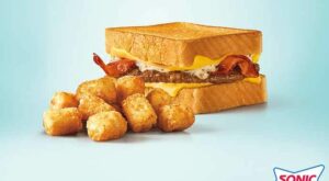 Sonic combines grilled cheese with burger
