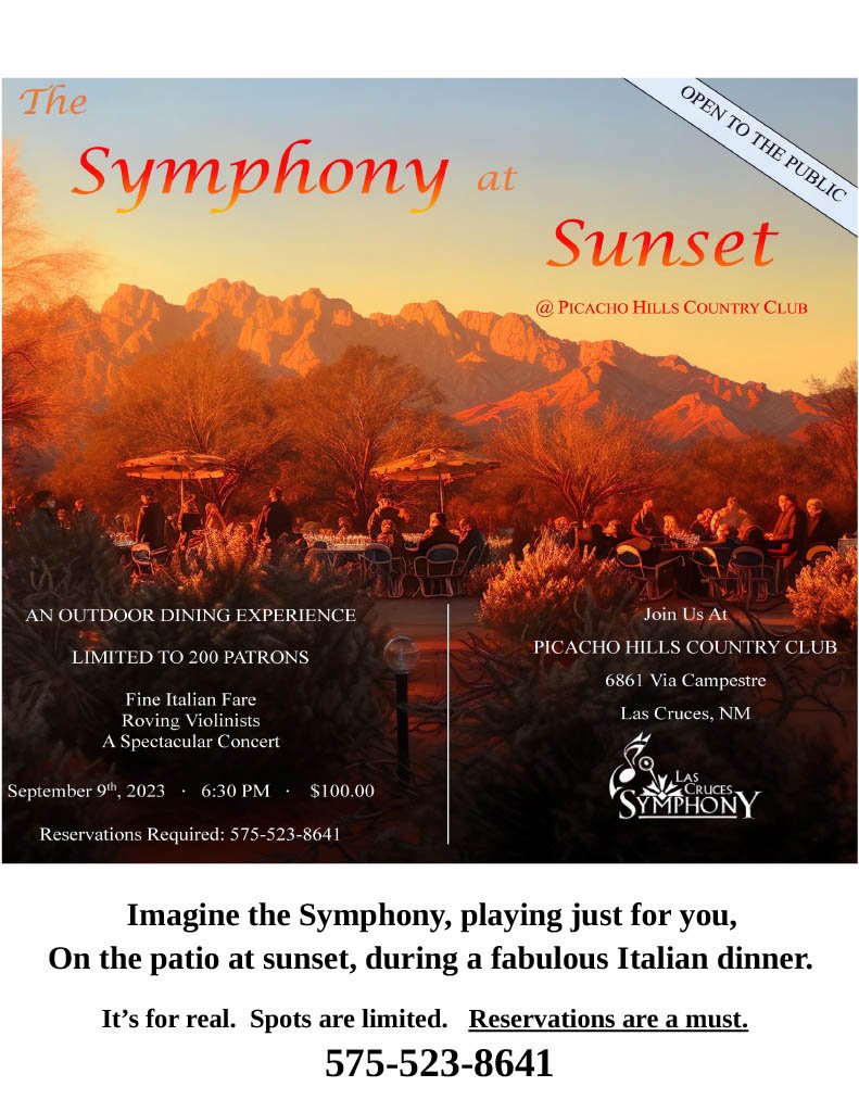 Las Cruces Symphony to host “The Symphony at Sunset” – KVIA
